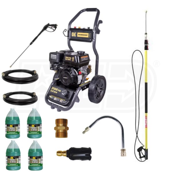 BE Power Equipment BE-317RA Gas Pressure Washer