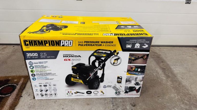Champion 3500 PSI Gas Pressure Washer