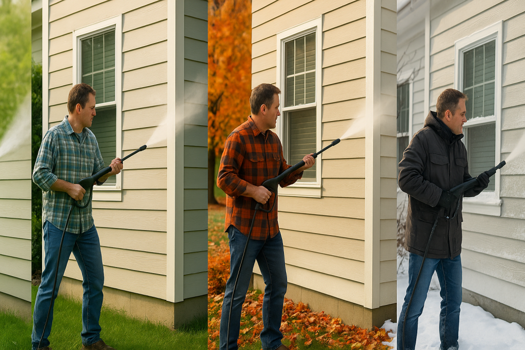 Seasonal Power Washing Tips: How to Clean Year-Round Without Causing Damage