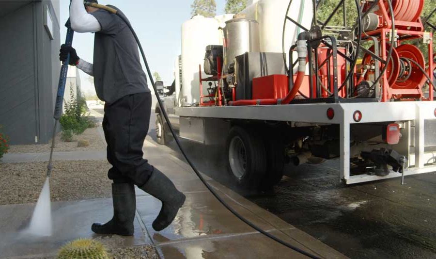 Eco-Impact of Large-Scale Industrial Power Washing Projects on Nearby Communities