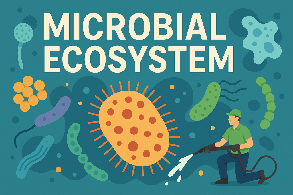 Power Washing and Microbial Ecosystems: The Unseen Environmental Impact
