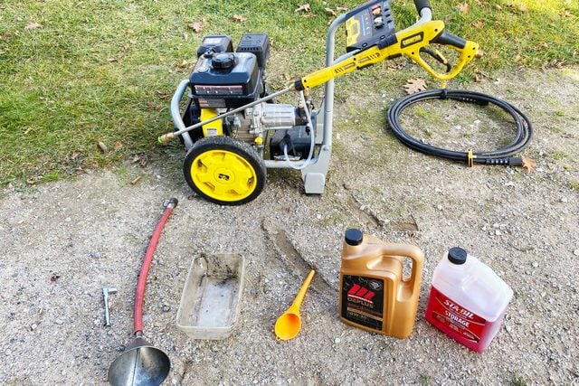 power washer cleaning