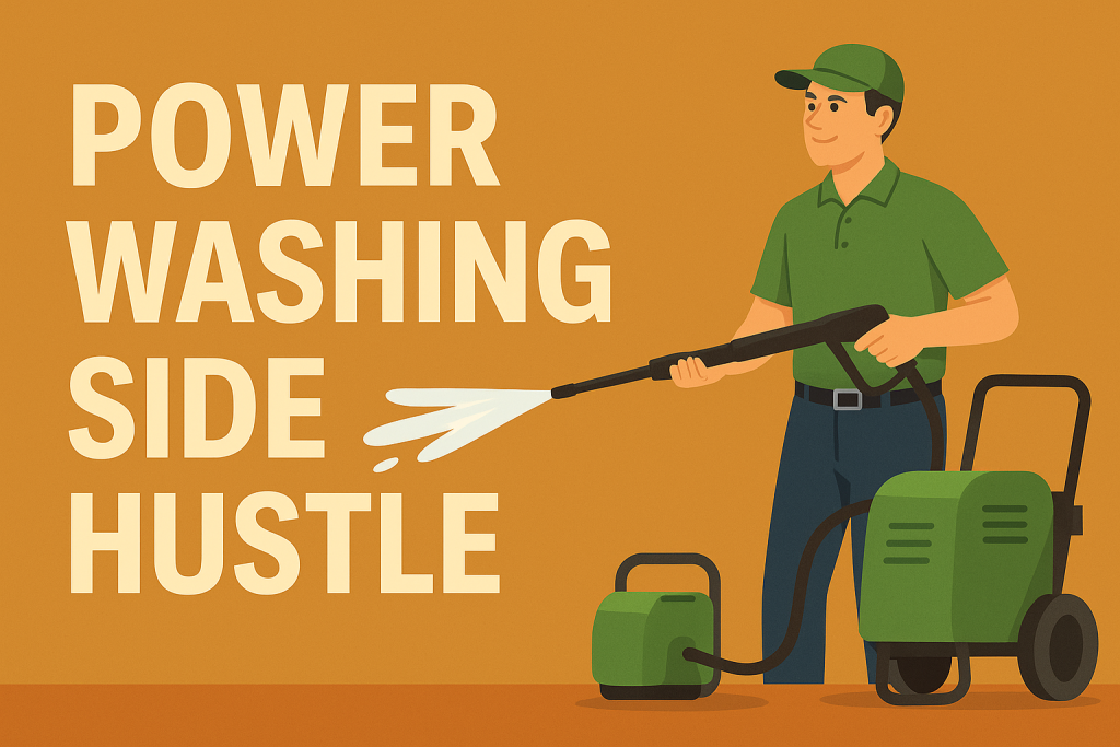 How to Build a Side Hustle with a Residential Power Washing Service