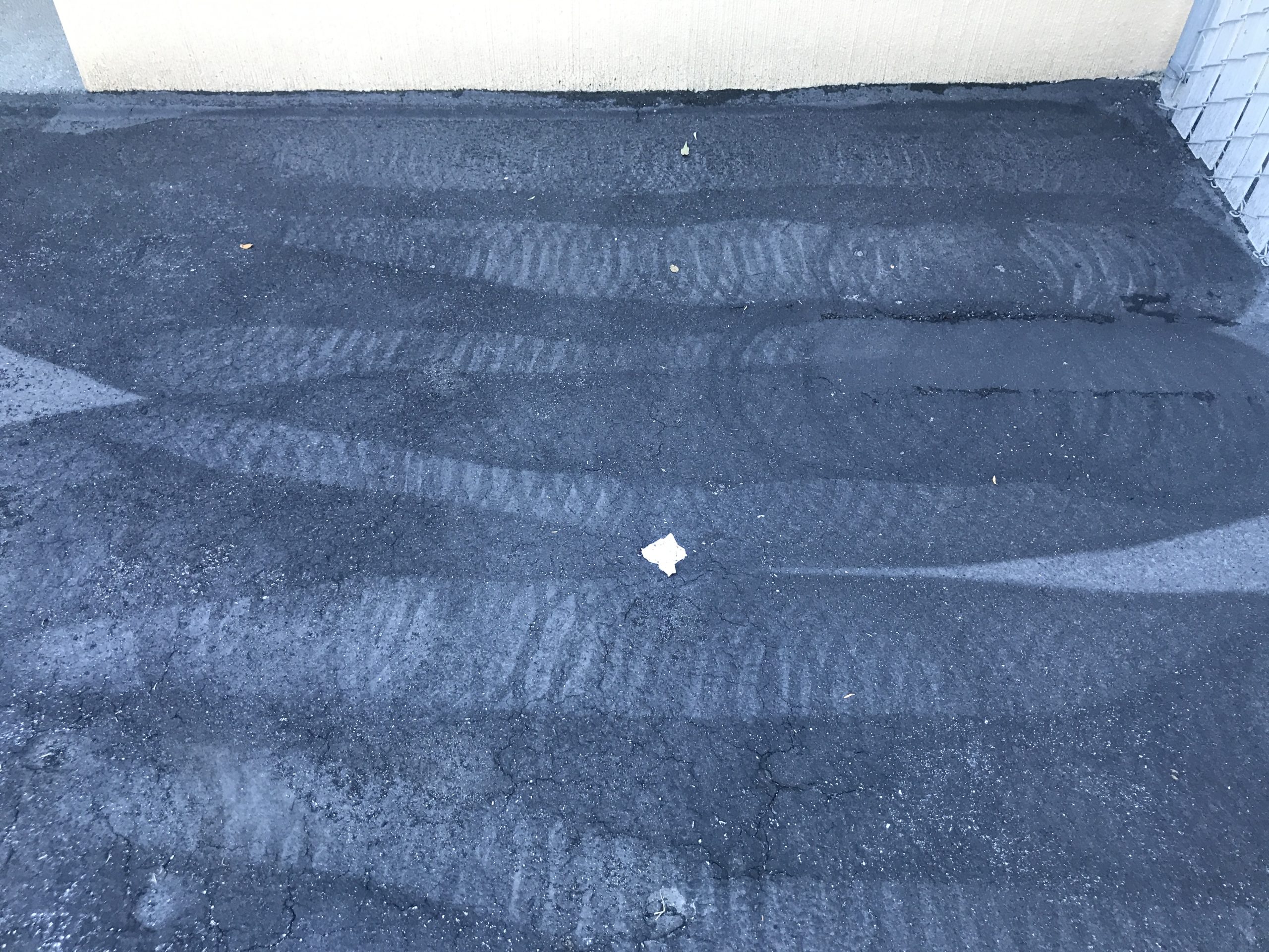 pressure washing streaks