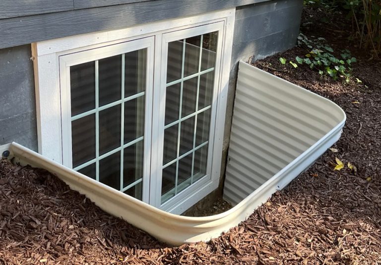 Exterior Basement Window Wells