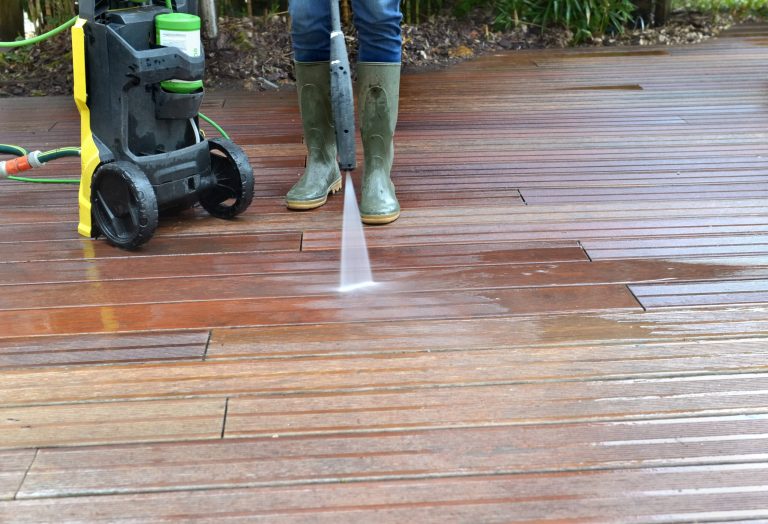 Power Wash Composite Decking