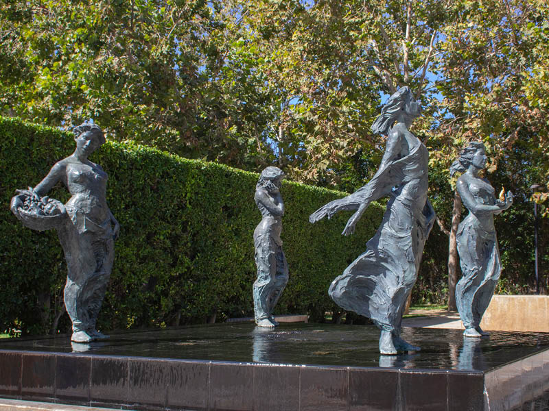 Power Wash outdoor sculpture