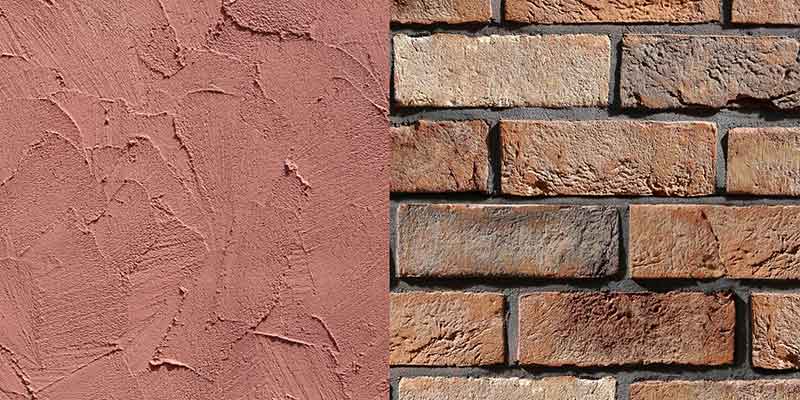 brick vs stucco