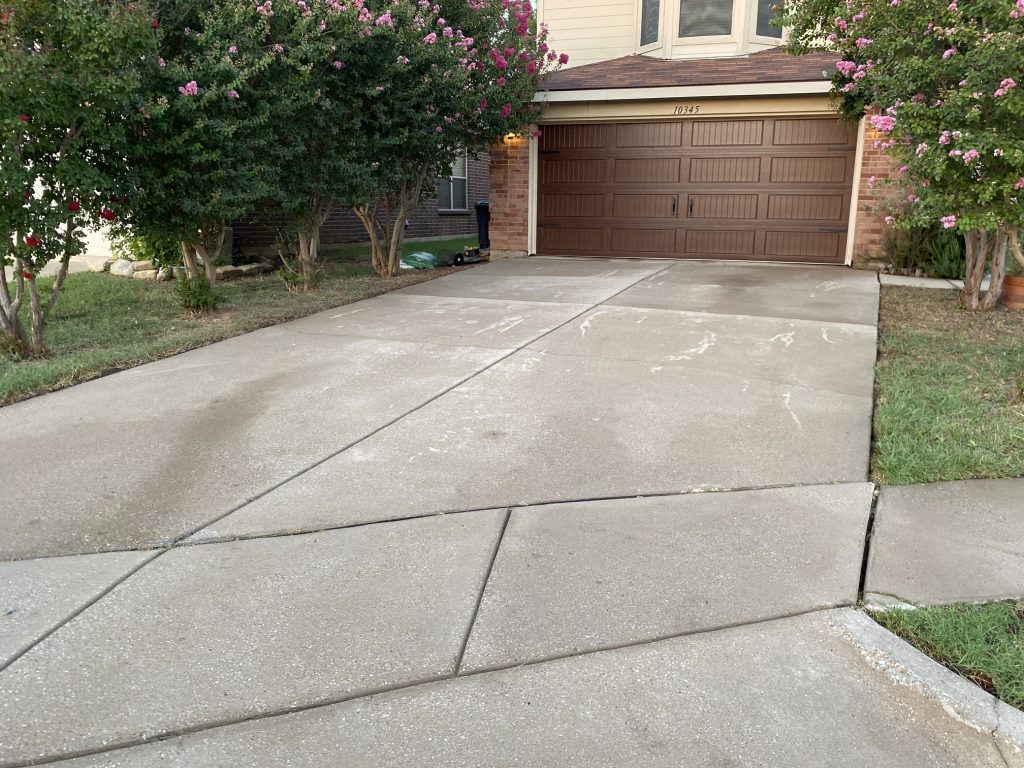 concrete streaking
