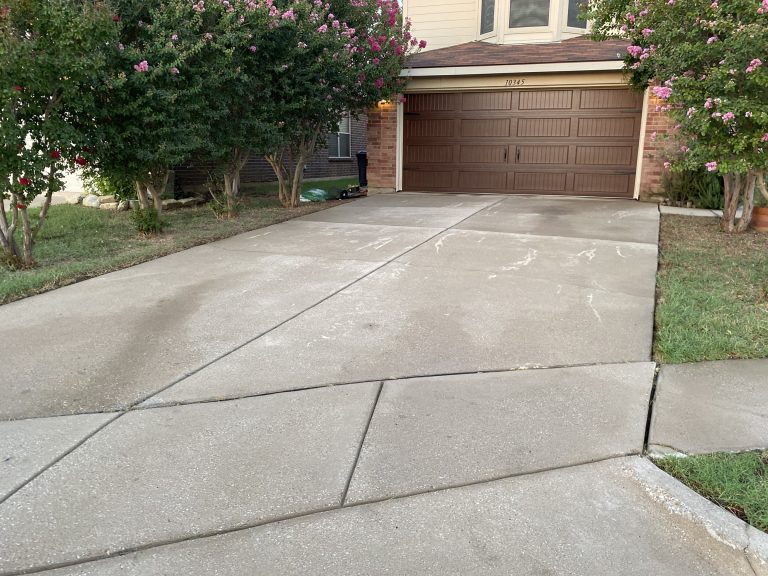 concrete streaking