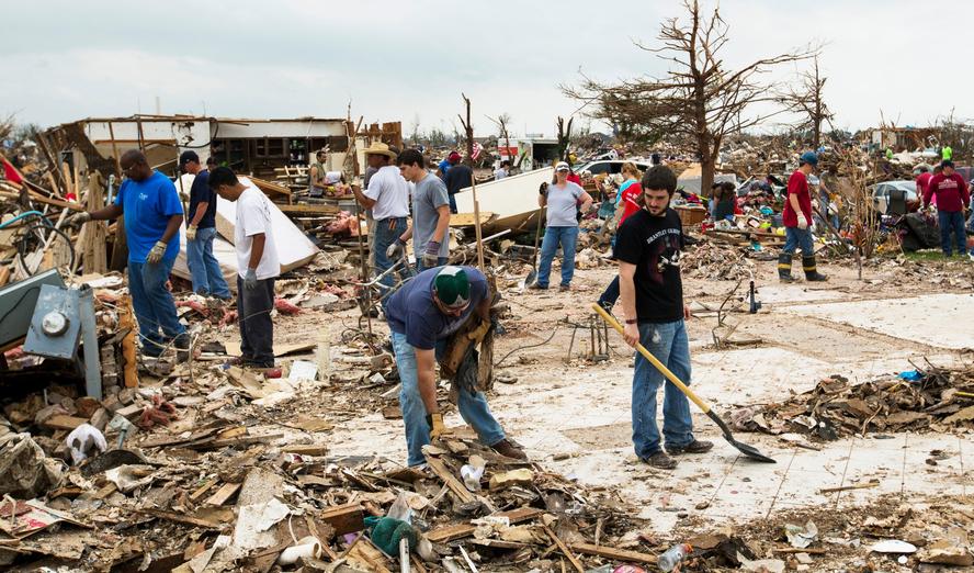 disaster cleanup