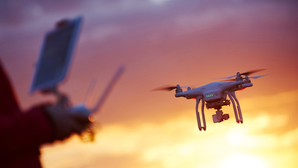 drone footage