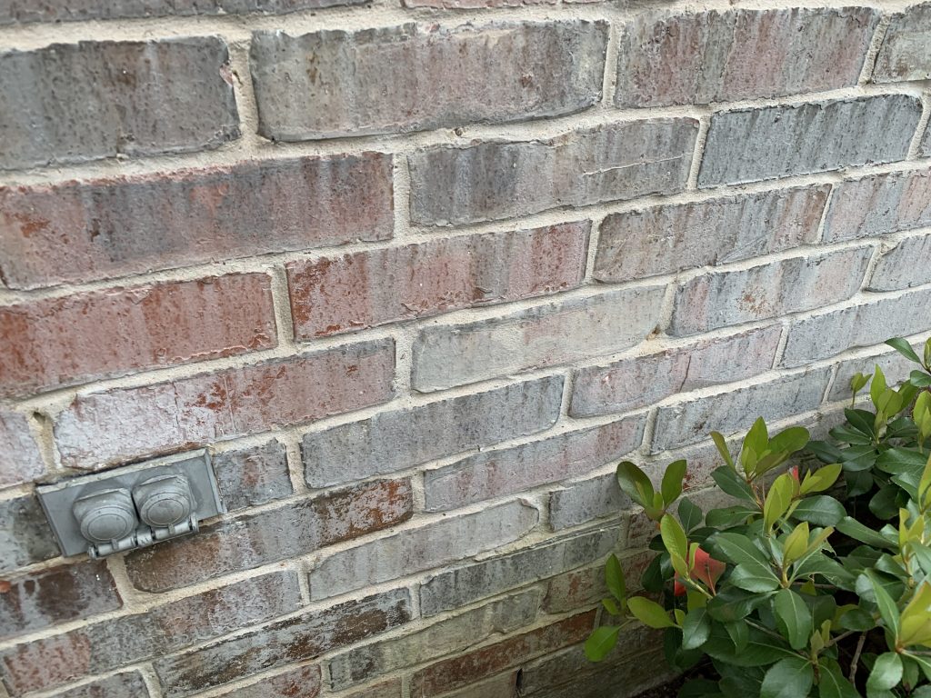 hard water stain