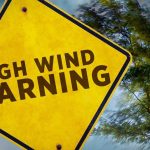 high wind