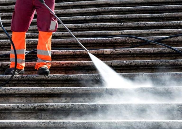 hot water pressure washing