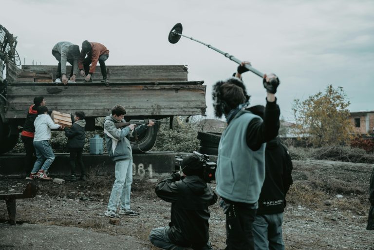 outdoor film set