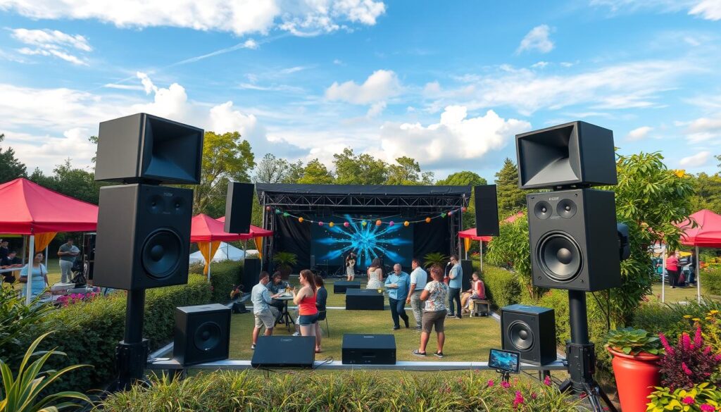 outdoor sound system