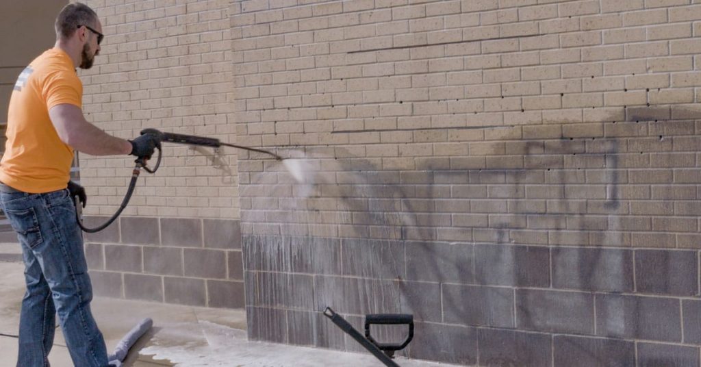 power wash different surfaces