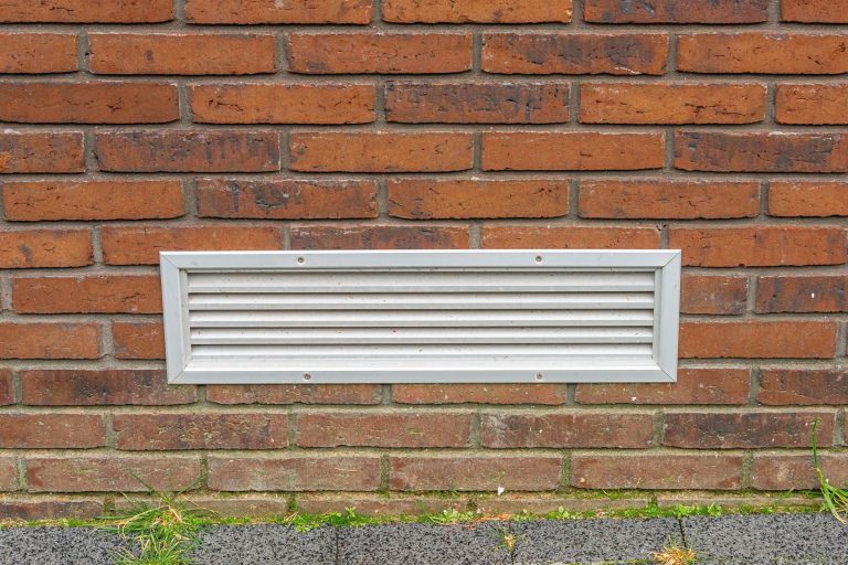 power wash exterior home vents