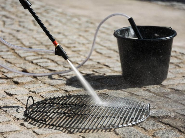 power wash grill