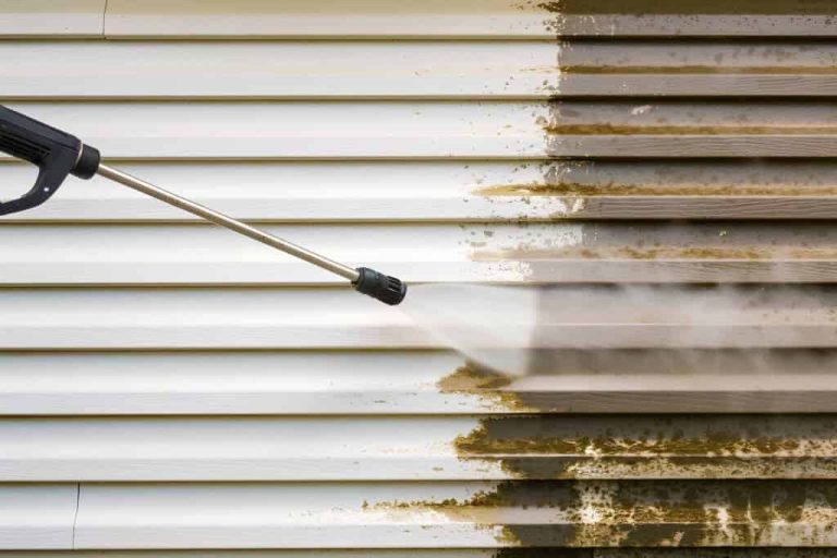 power washing fiber cement siding