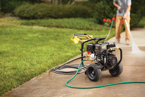 power washing landscape