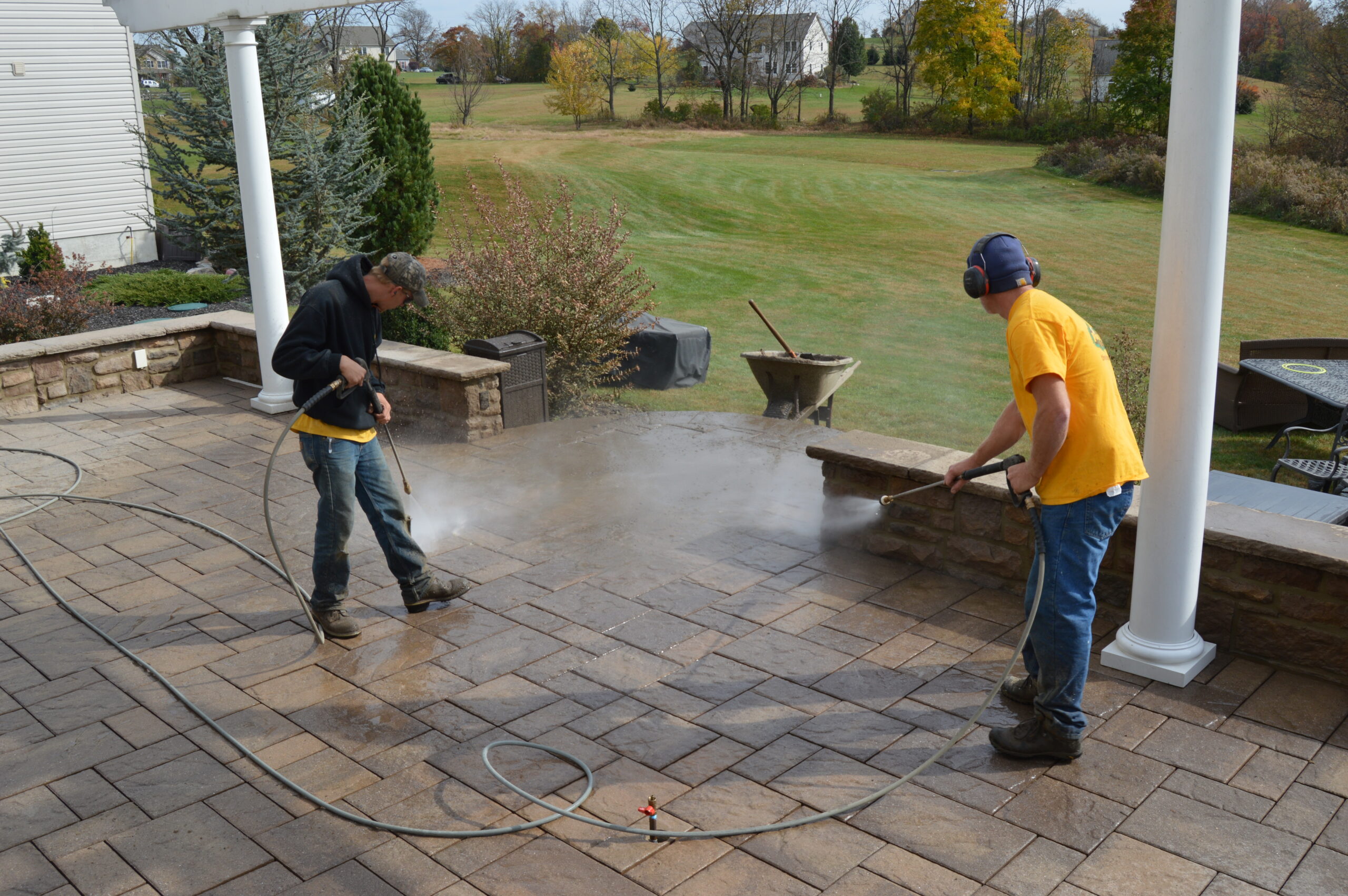 power washing peak season