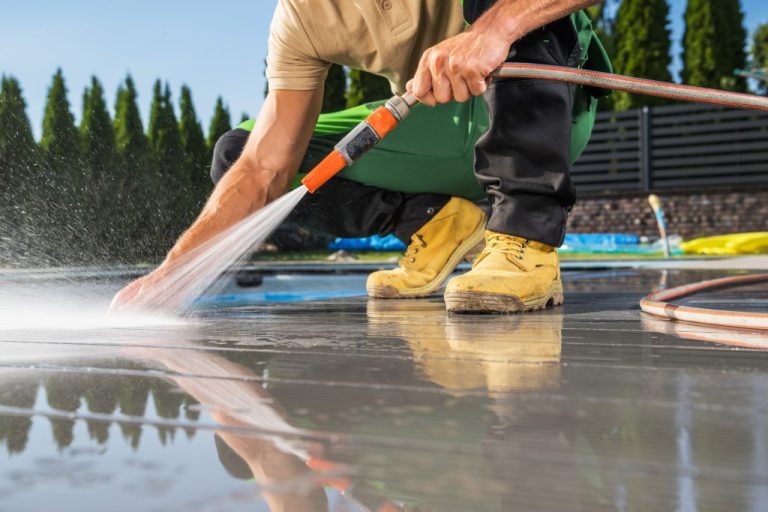 power washing slip