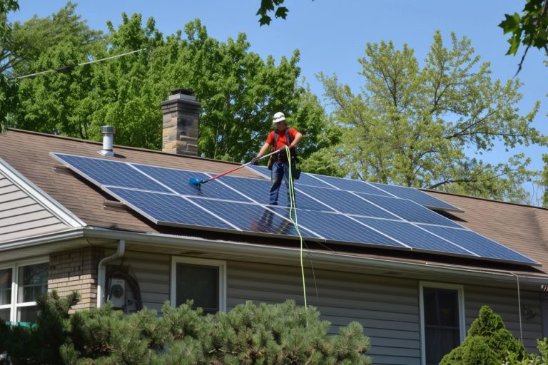 power washing solar panels 2