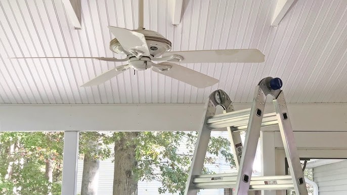 pressure washing outdoor ceiling fans