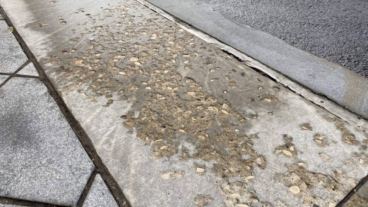 salt damage
