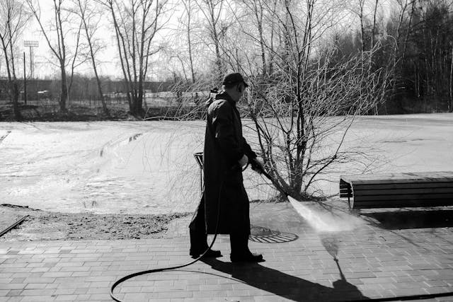 seasonal power washing
