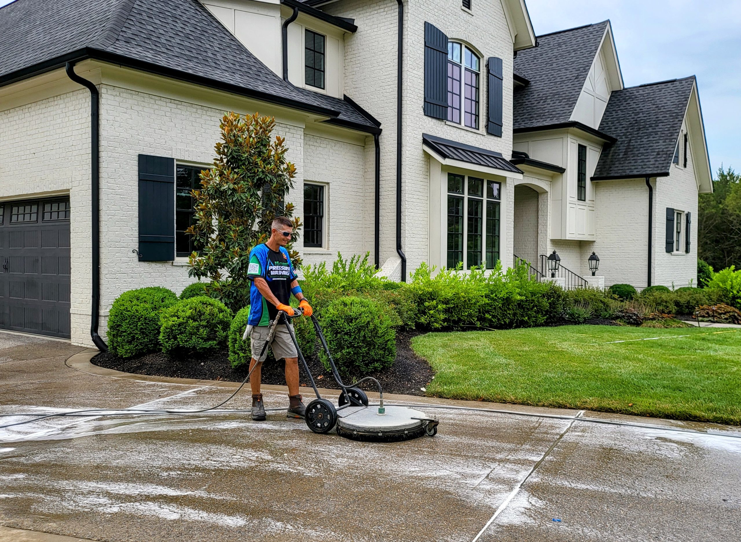 spring power washing