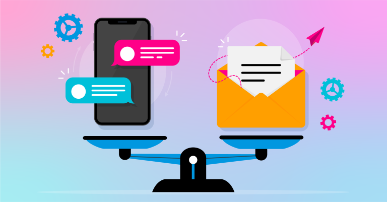 text and email