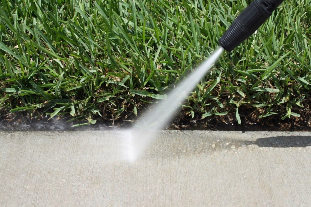 pressure washing tree sap