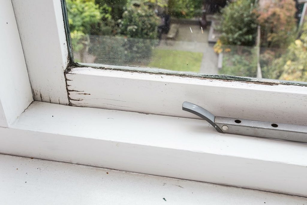 window seal damaged